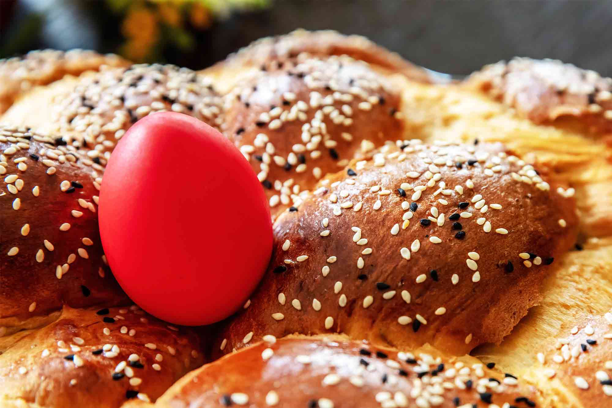 Easter Greek Tsoureki Sweet Bread How To Make Recipes