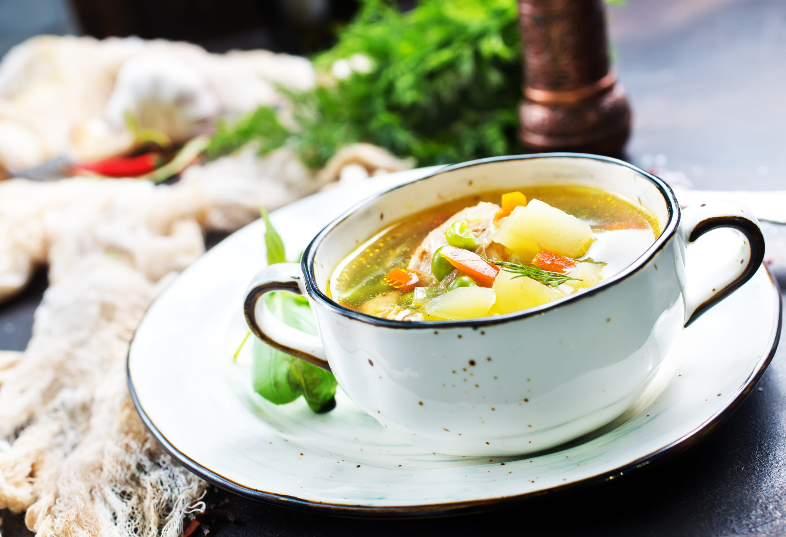 Chicken Vegetable Soup (Video) - How To Make Recipes