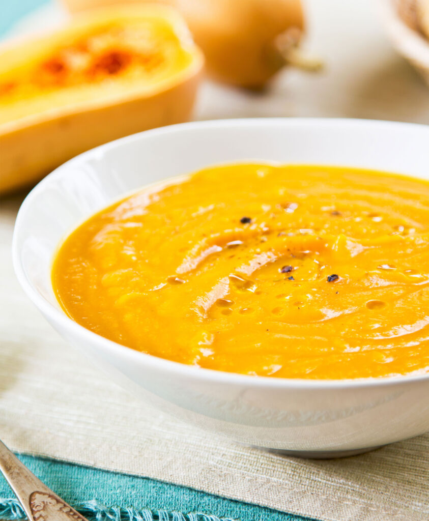 Creamy Butternut Squash Soup Recipe (Video)