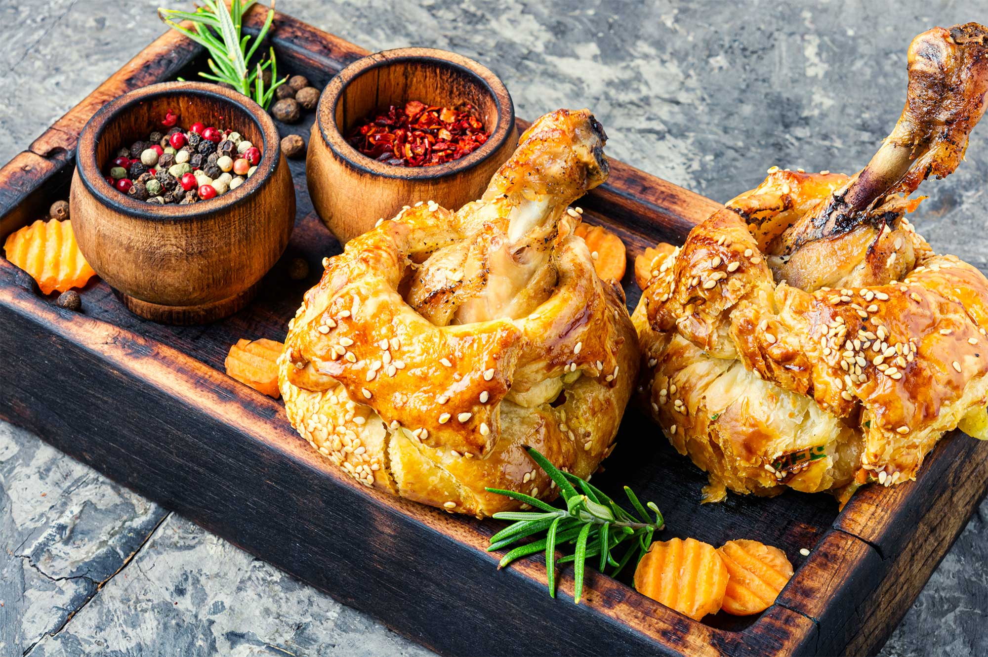 Wellington Chicken Drumsticks Recipe (Video) - How To Make Recipes