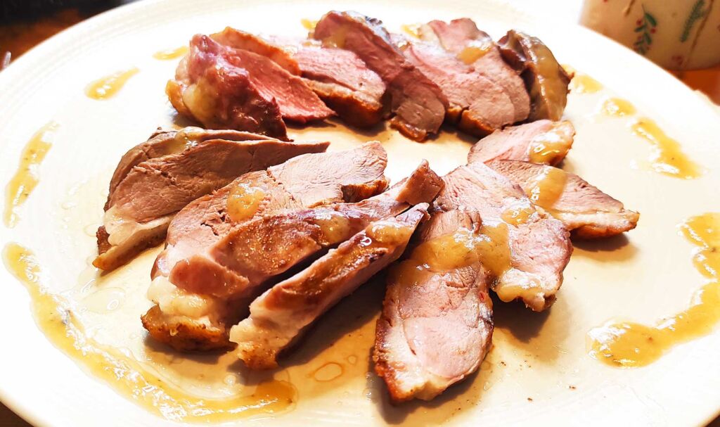 Pan-Fried Duck Breast Recipe (Video)