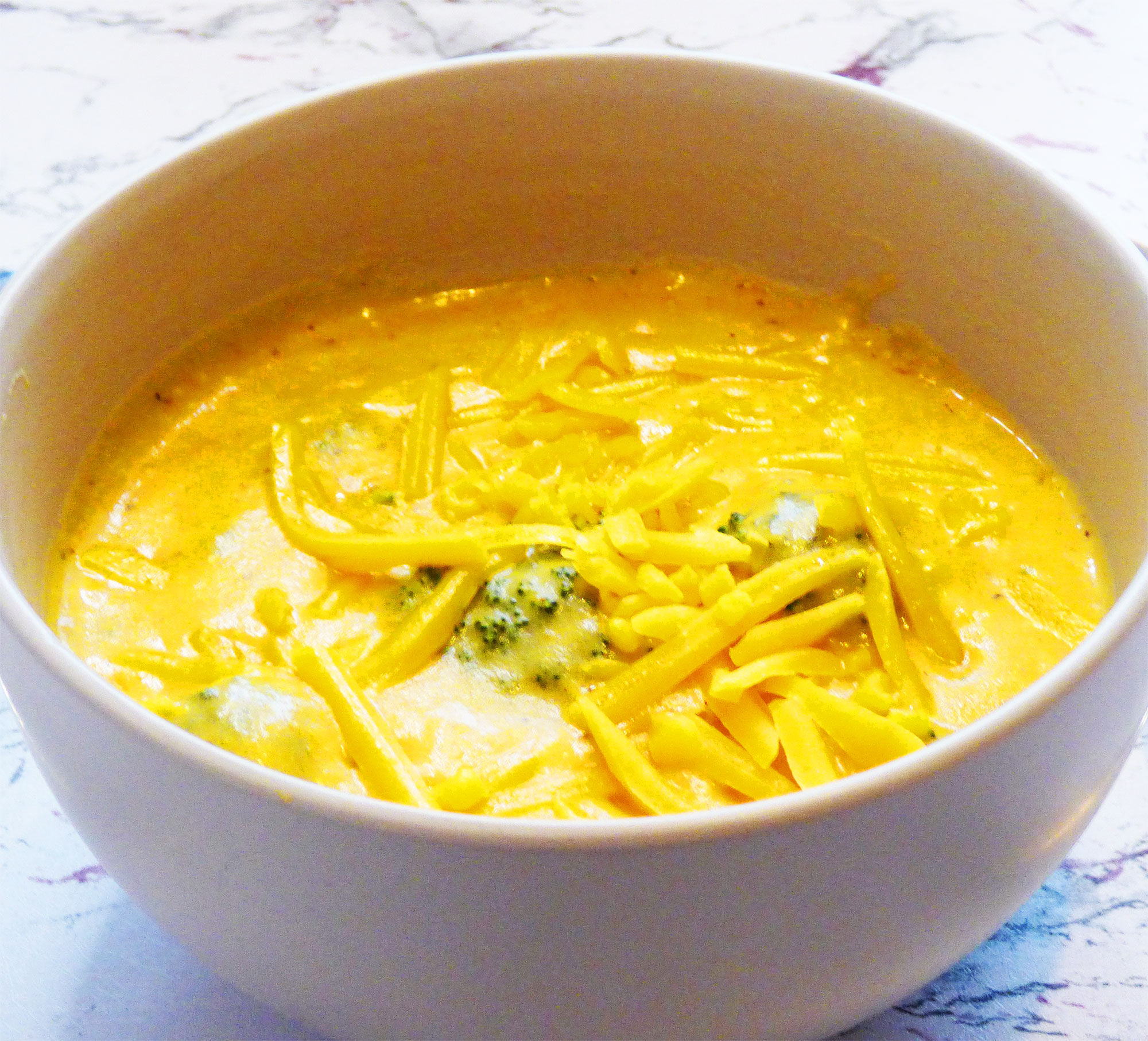 Cheesy Broccoli Soup Recipe (Video) - How To Make Recipes