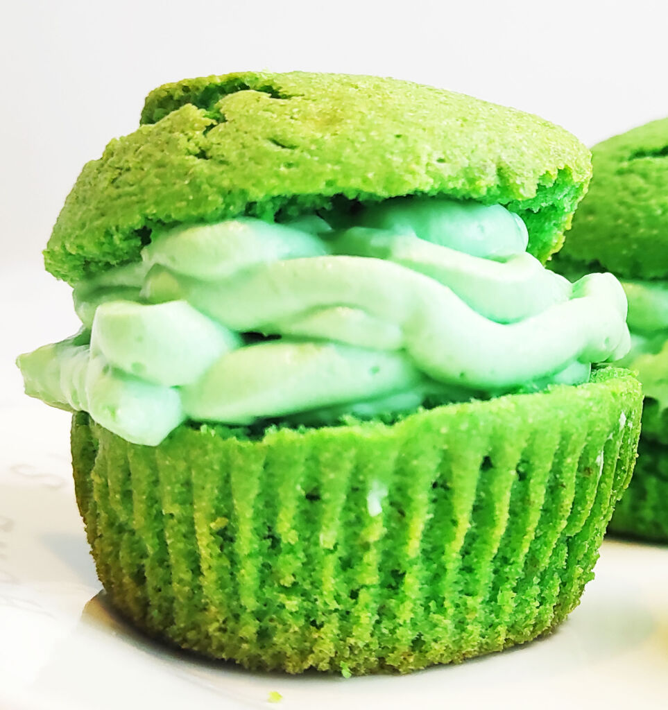 Green Cupcake Recipe (Video)