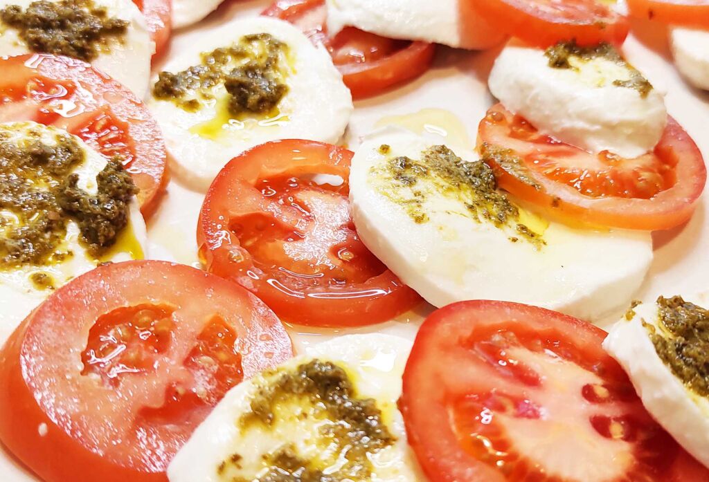 Italian Capreze Appetizer Recipe (Video) - How To Make Recipes