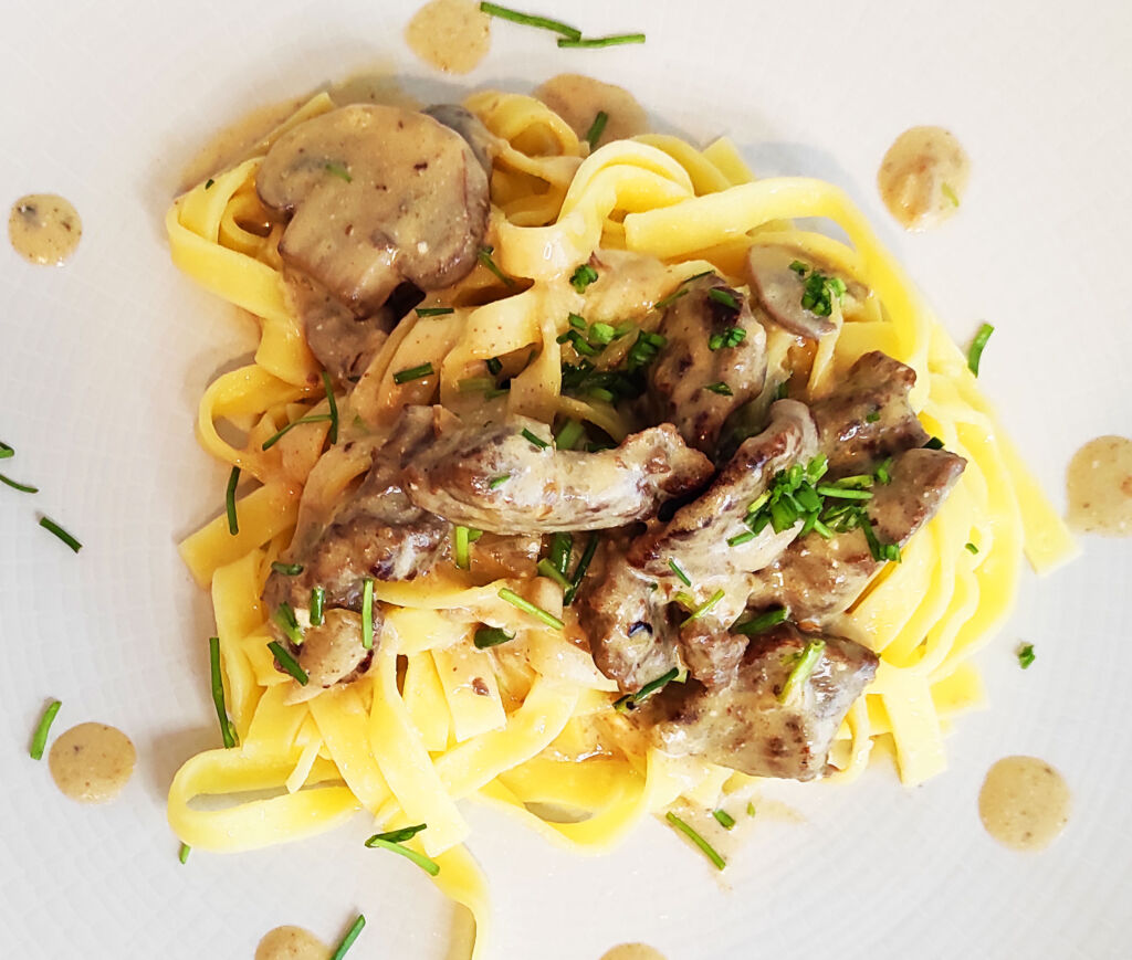 Classic Beef Stroganoff Recipe (Video)