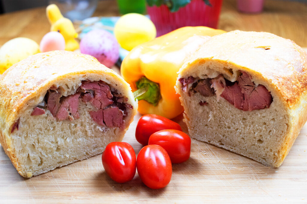 Smoked Hock In Bread Dough Recipe (Video)