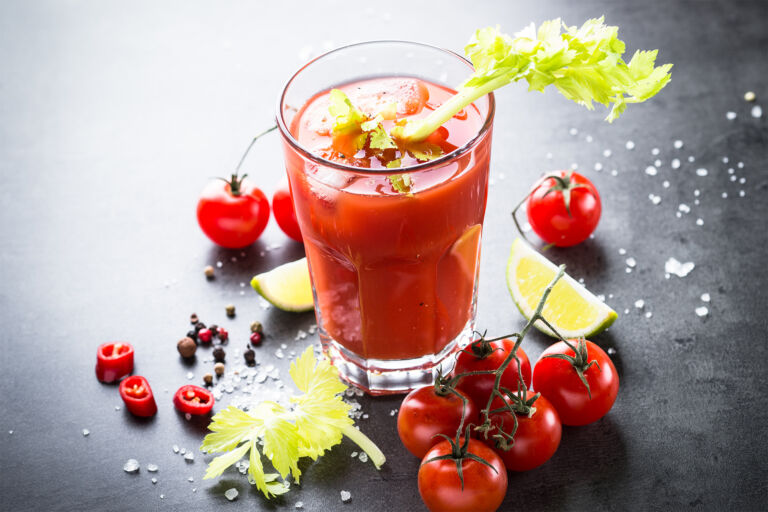 Bloody Mary Coctail For Halloween