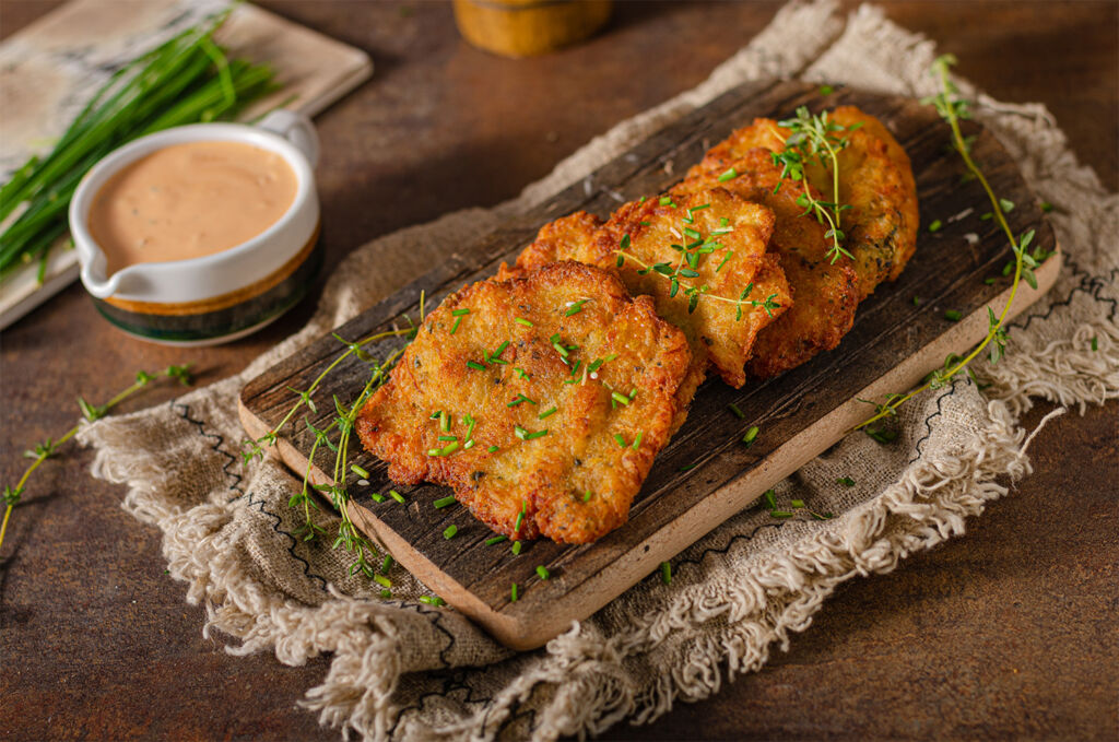 Potato Latkes For Hanukkah