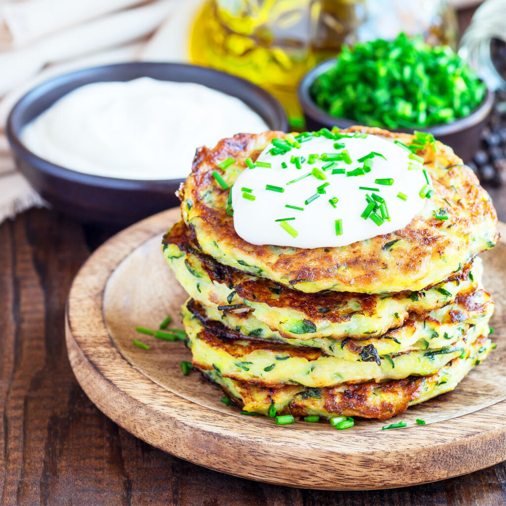 Quick And Easy Zucchini Fritters Recipe (Video)