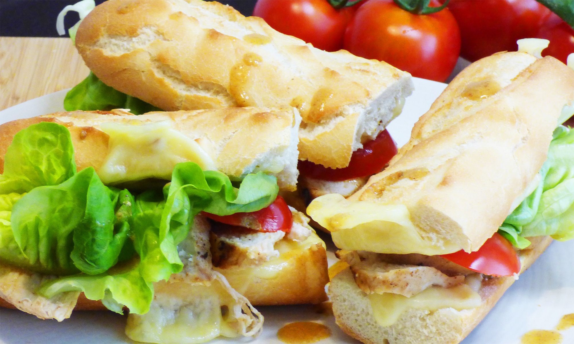 Fried And Roasted Chicken Breast Sandwich (Video) - How To Make Recipes