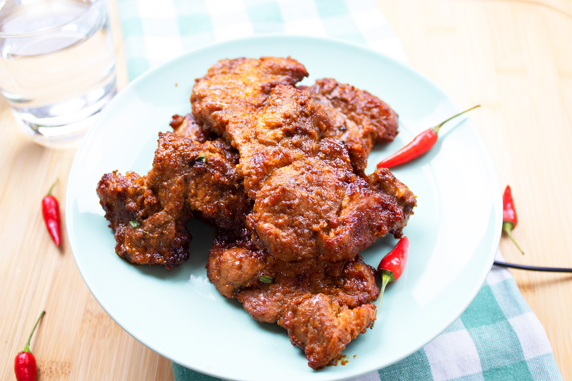 Spicy pork BBQ - Dwaejibulgogi - 돼지불고기 (Video) - How To Make Recipes