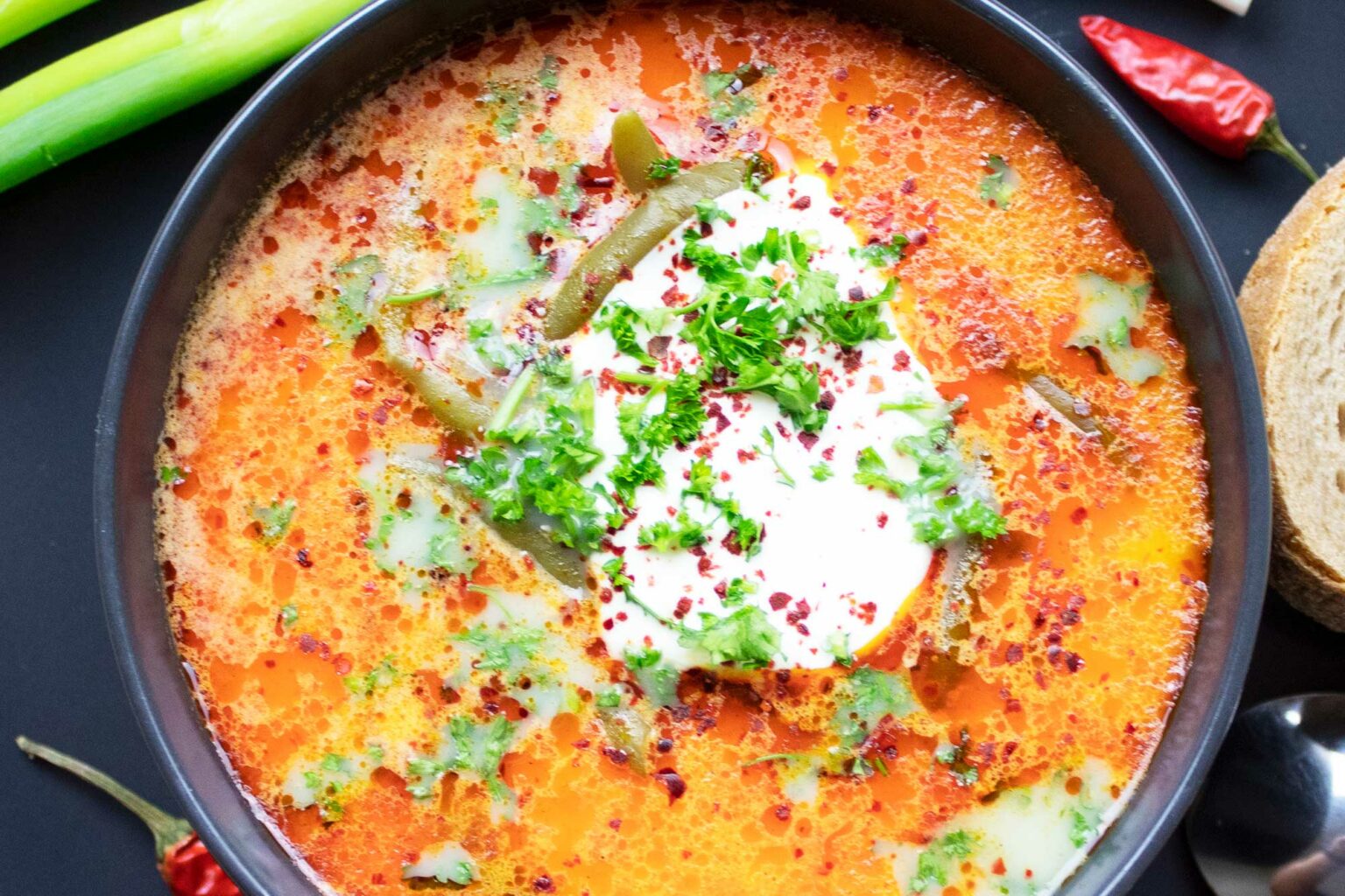 Meatless Green Bean Soup, Very Simple Recipe (Video) How To Make Recipes