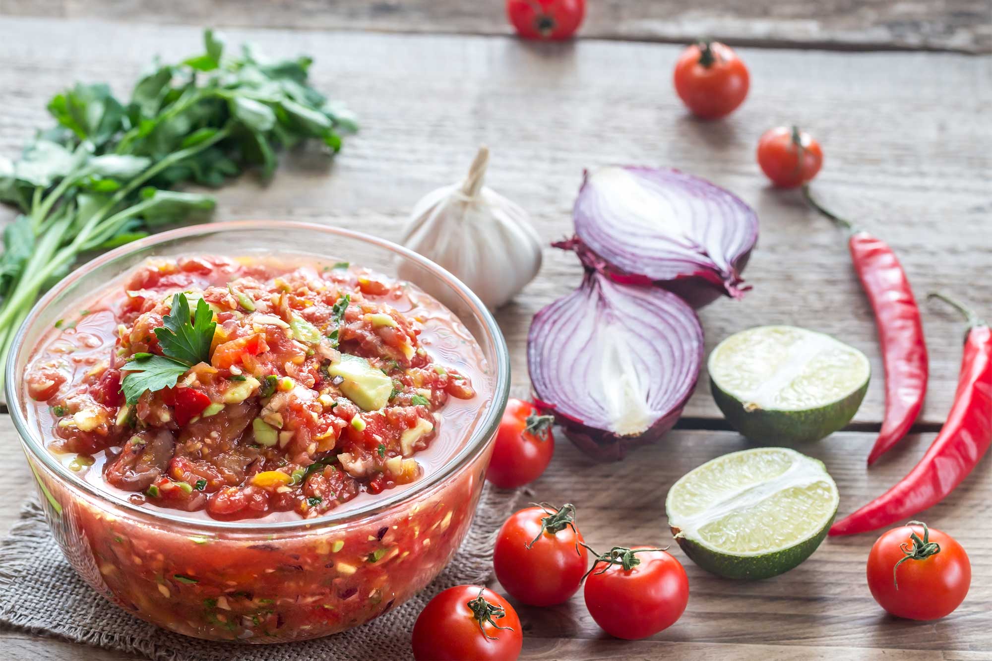 Homemade Salsa Recipe (Video) - How To Make Recipes