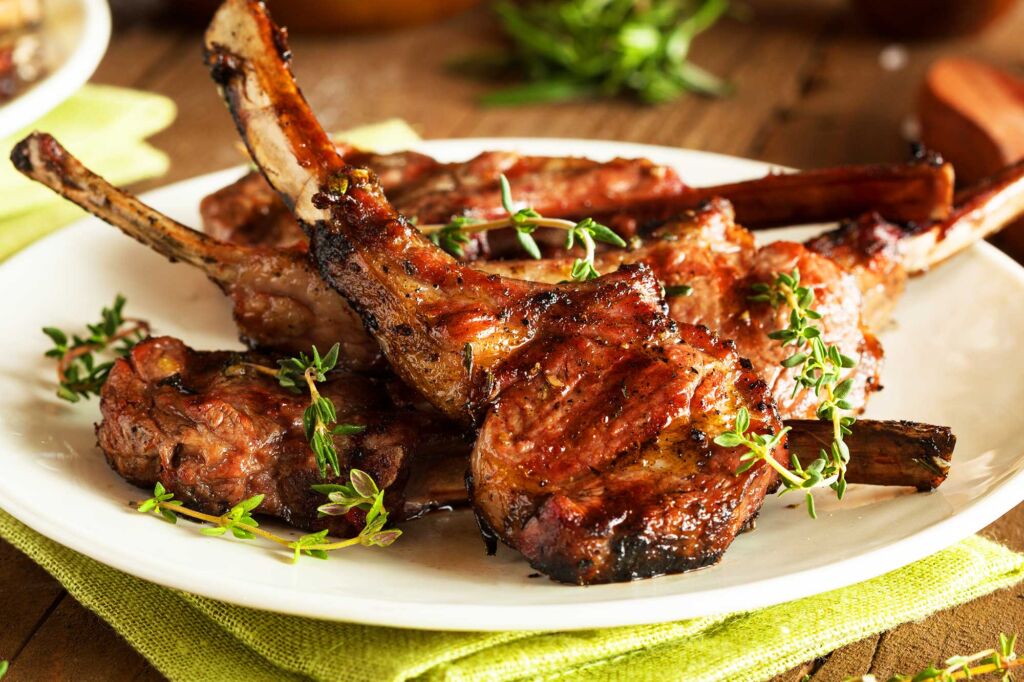 Greek Lamb Chops Recipe