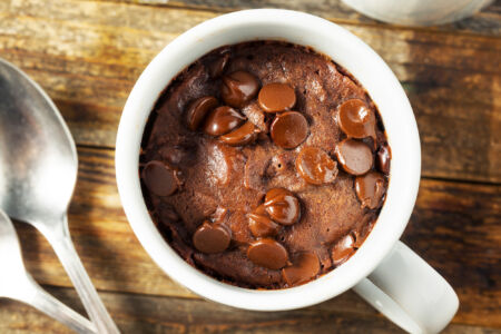 How To Make Chocolate Mug Brownie In Microwave