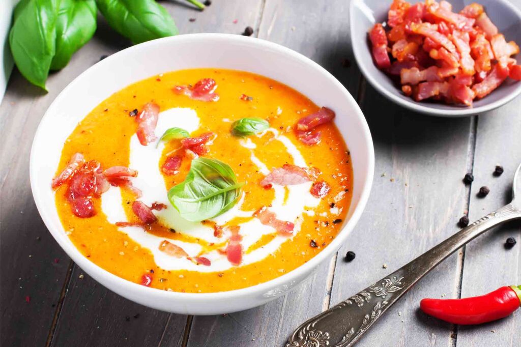 Golden Lentil And Chorizo Soup Recipe