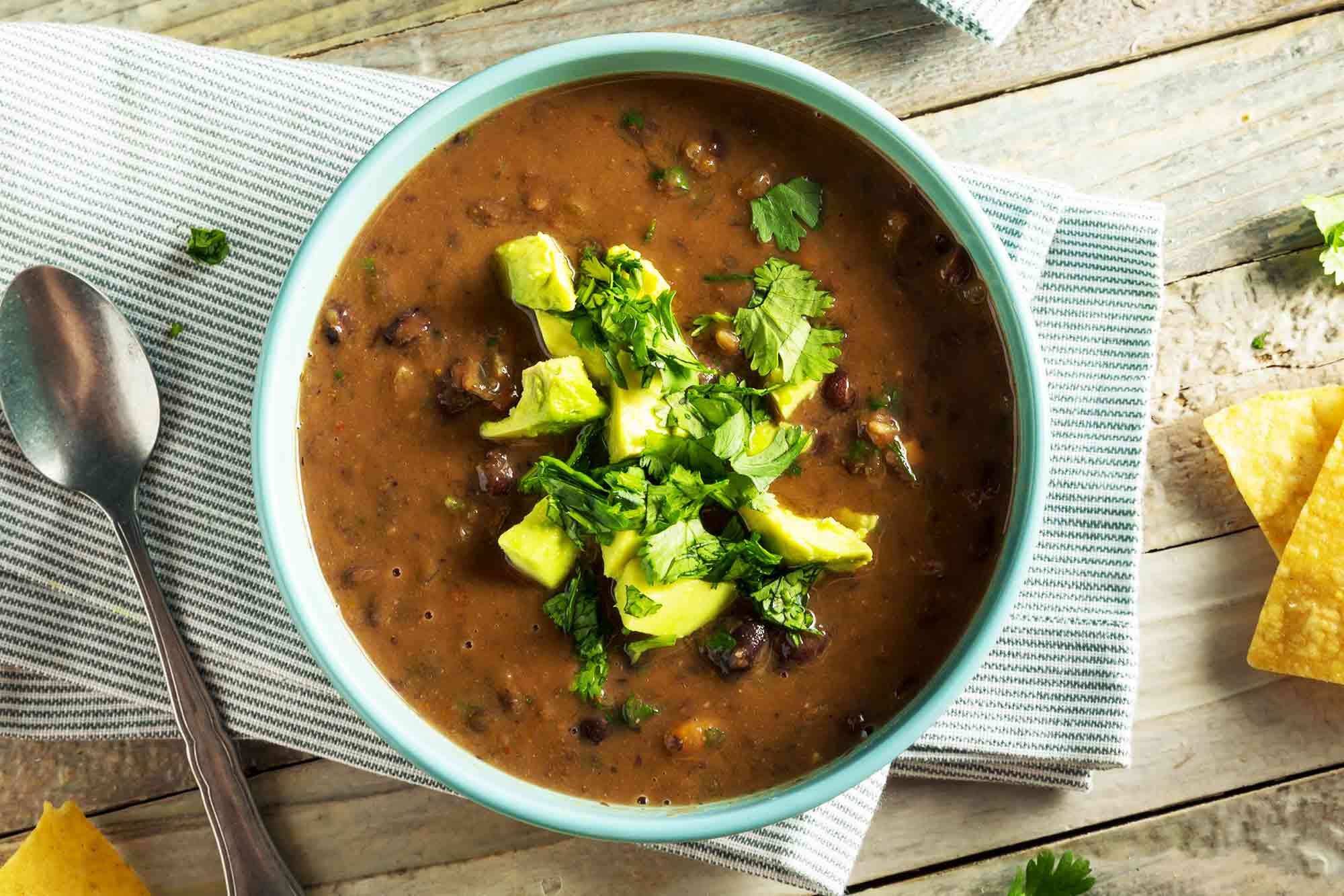 Spicy Black Bean Soup Recipe - How To Make Recipes