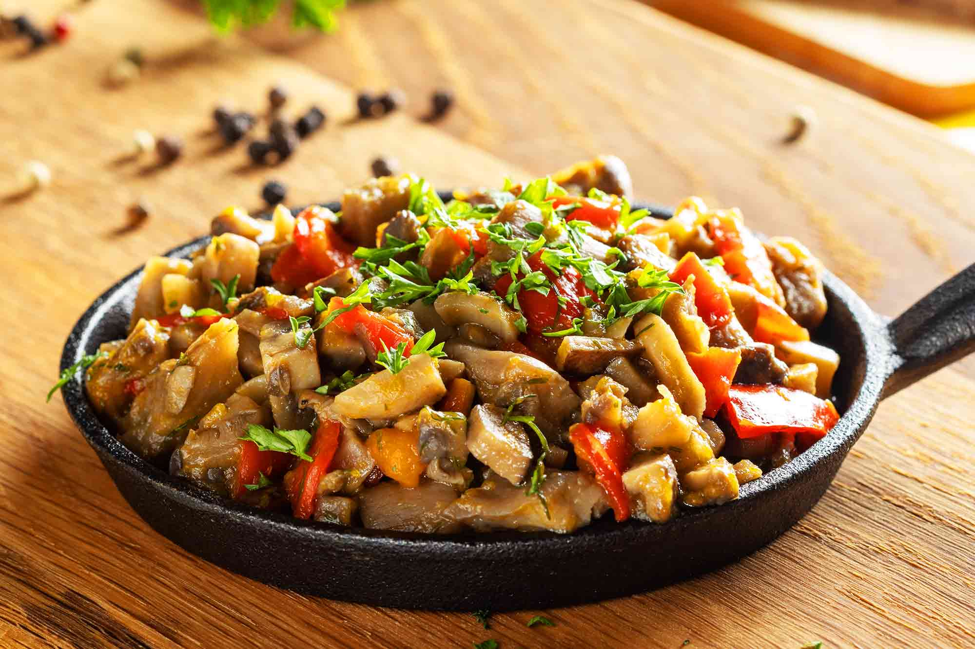Mushroom Stew With Vegetables Recipe - How To Make Recipes