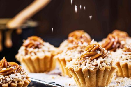 Carrot Cupcakes With Caramel Frosting