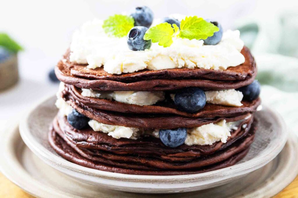 Banana Chocolate Pancakes Recipe