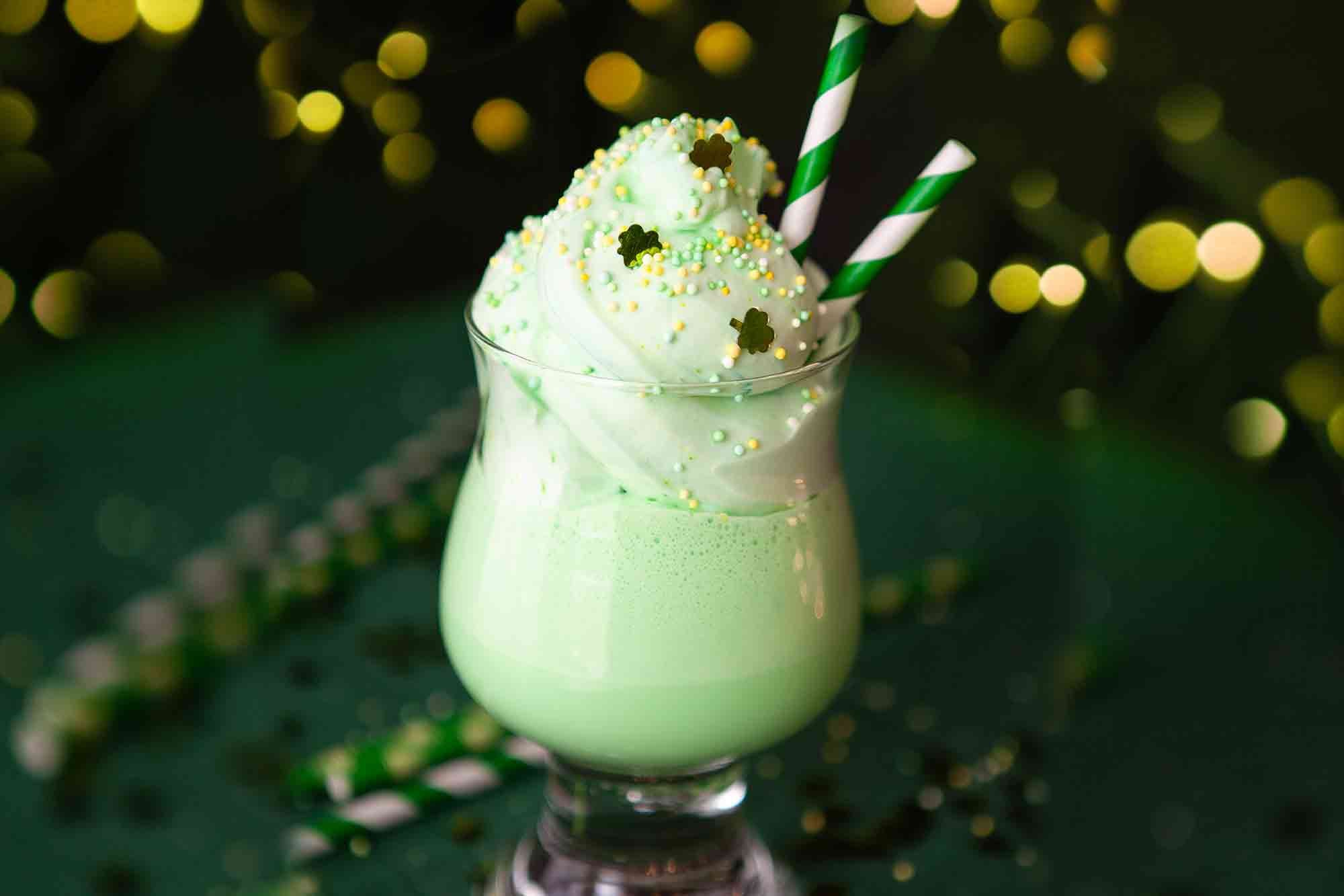 st patricks day shamrock shake recipe