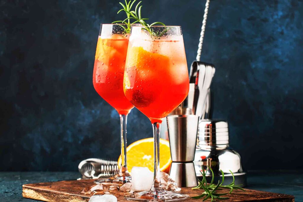 Red Vodka Spritz