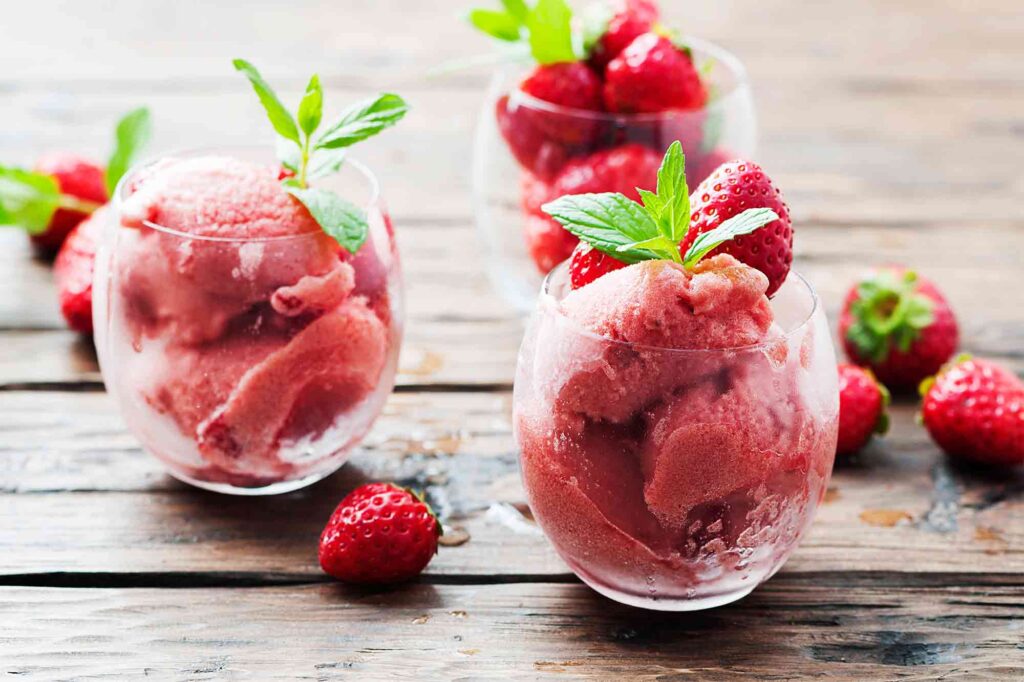 Strawberry Sorbet Recipe