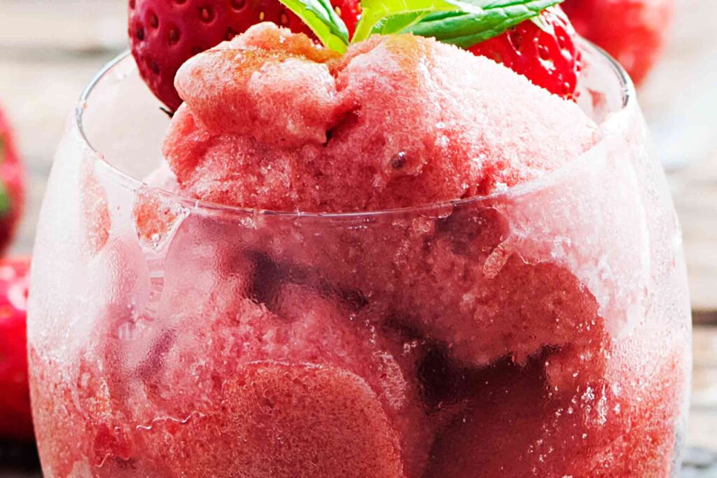 Strawberry Sorbet Recipe