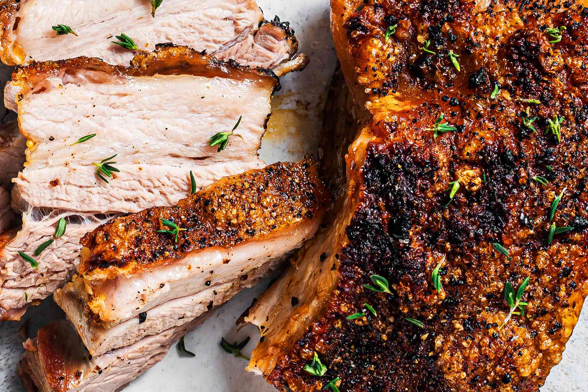 Roasted Pork Belly Bacon With Crust How To Make Recipes