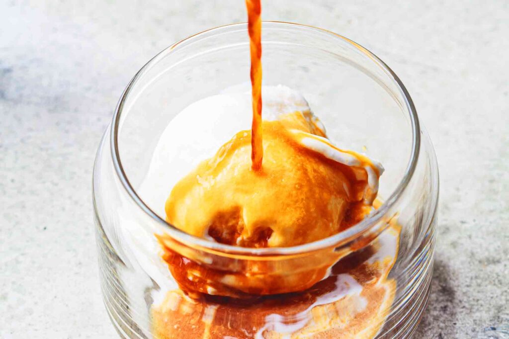 Italian Affogato Coffee Dessert Recipe