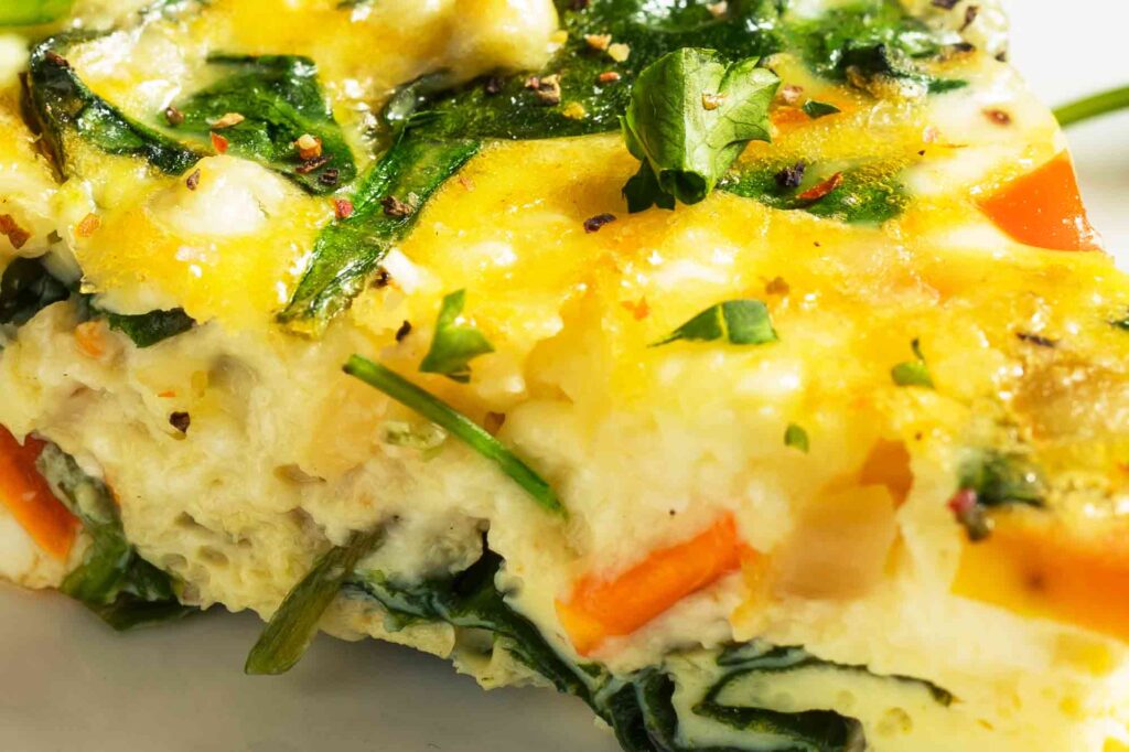 Egg and Spinach Frittata Recipe