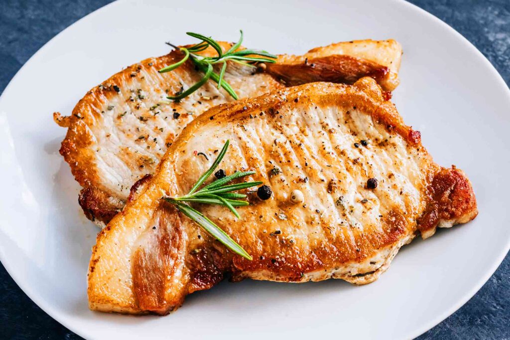 Roasted Pork Steak