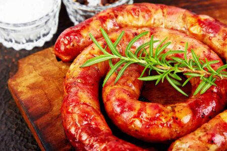 Roasted Sausage Coil