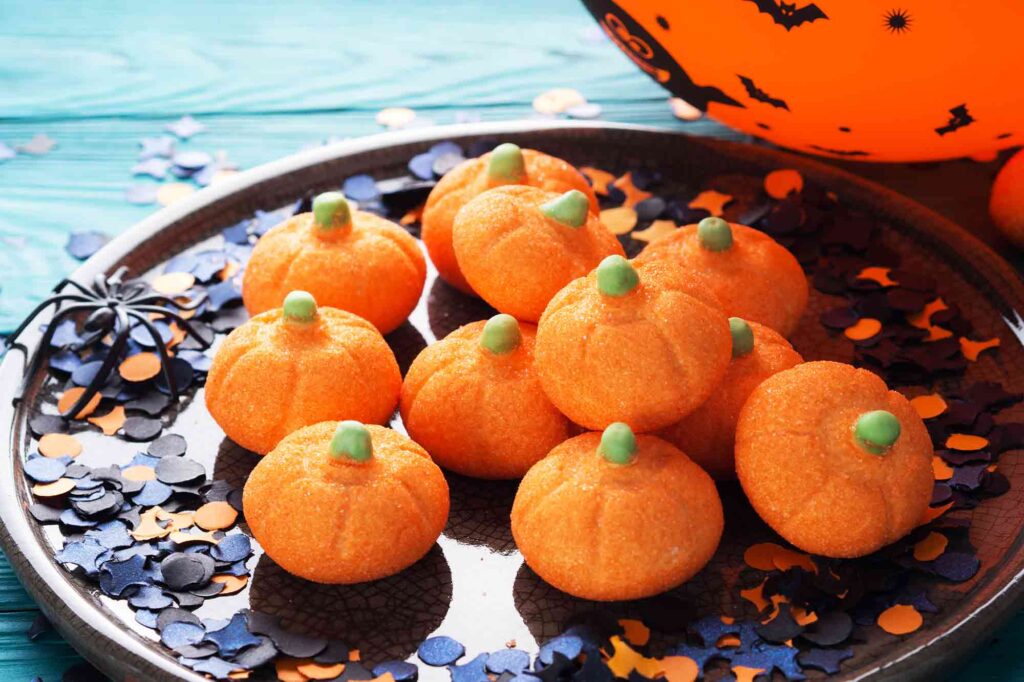 Homemade Pumpkin Halloween Marshmallows