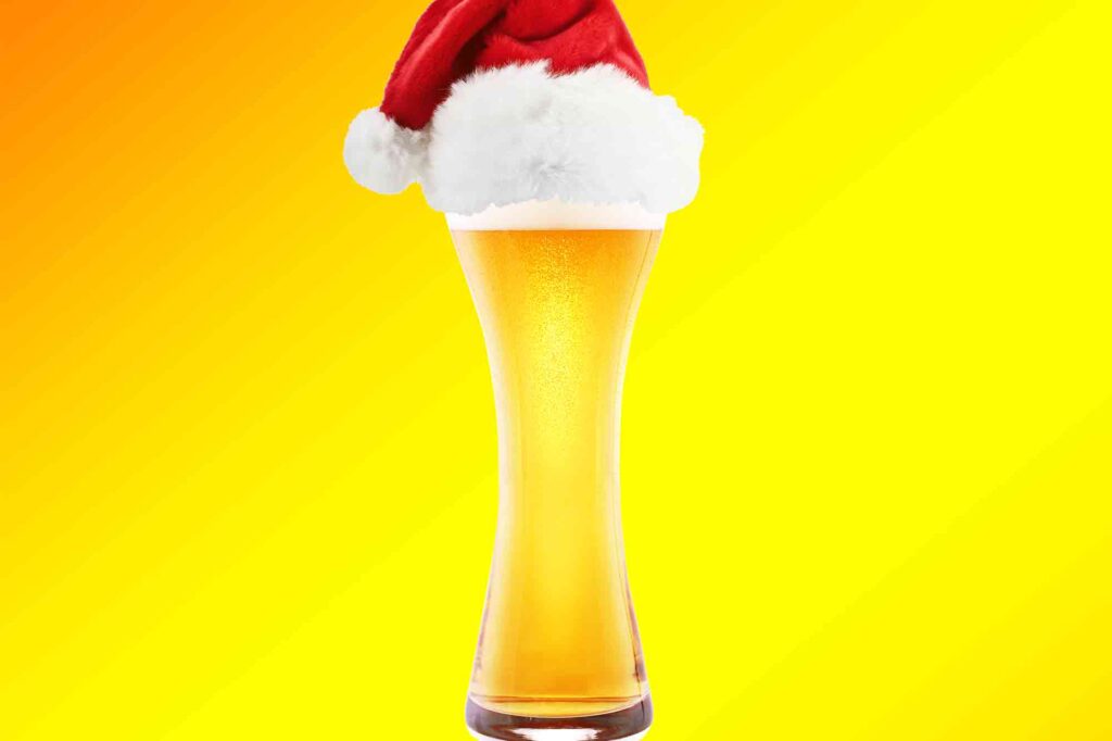 Festive Fizz - The Cheerful Surge of Christmas Themed Beverages