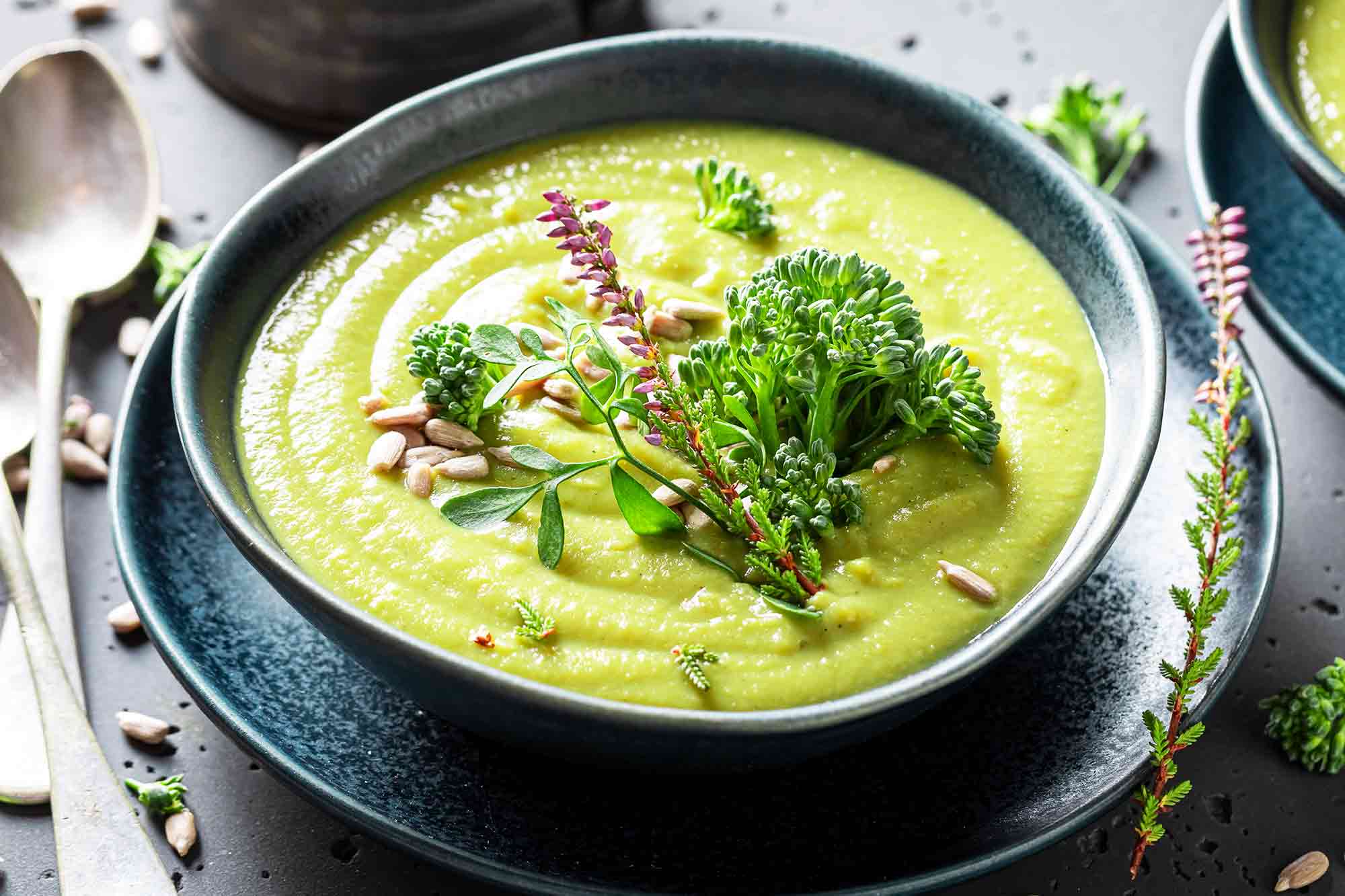 Vegan Creamy Broccoli Soup - How To Make Recipes