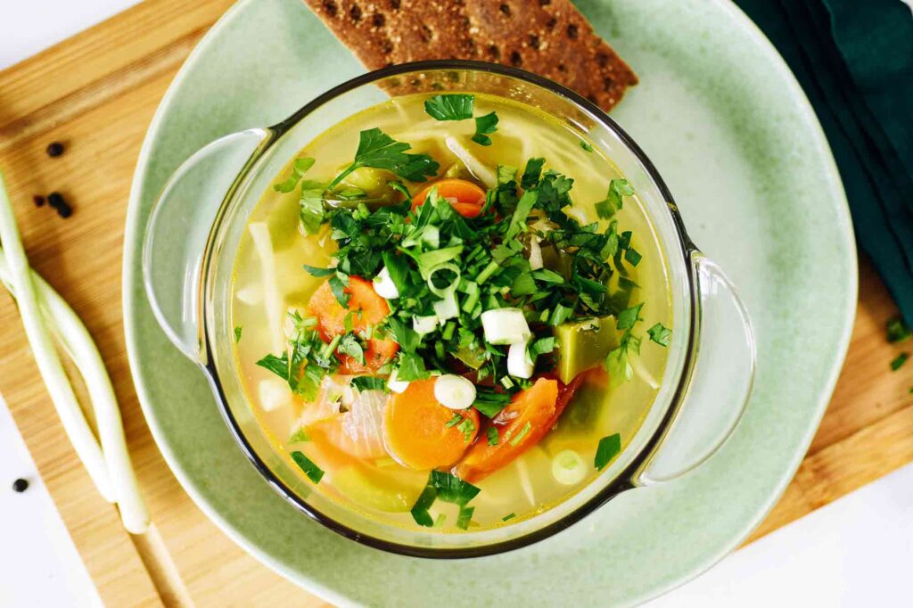 Vegan Cabbage And Vegetable Soup