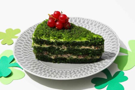 Green Redcurrant Cake for St. Patrick’s Day