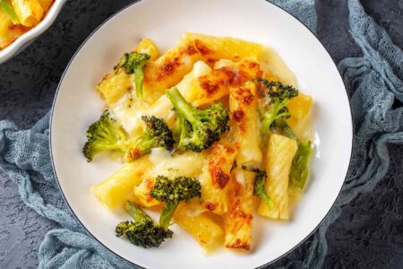 Pasta Bake With Broccoli and Chicken